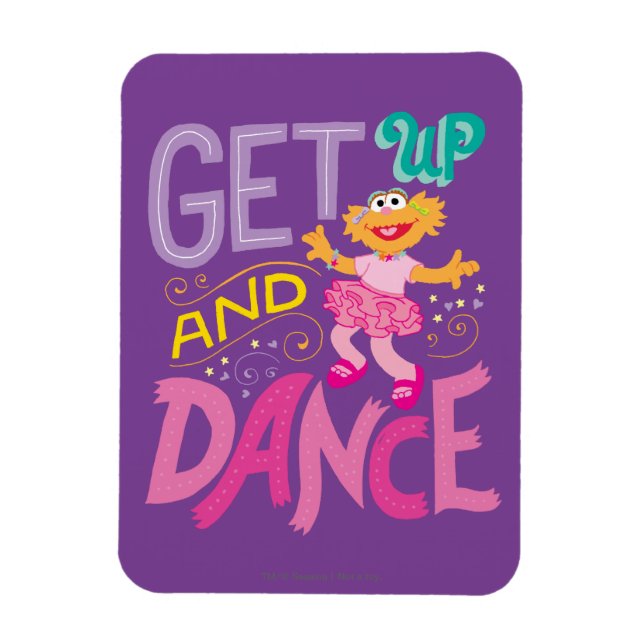 Dancing Zoe Magnet (Vertical)