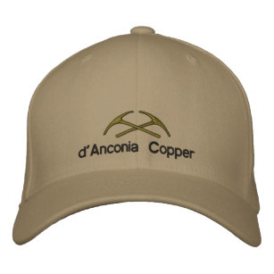 d'Anconia Copper Embroidered Hat