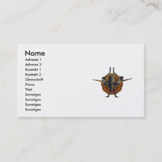 Dandayamana Dhanurasana 2010 as business card