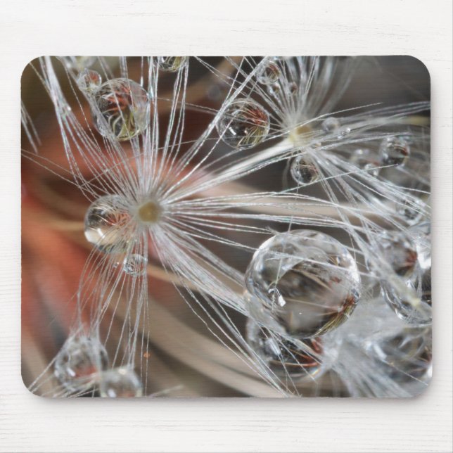 Dandelion Abstract Mouse Pad (Front)