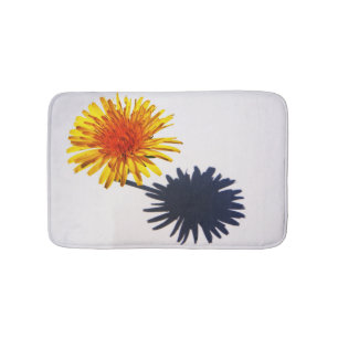 Dandelion and Shadow bmcna Bath Mat