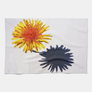 Dandelion and Shadow ktcnm Tea Towel