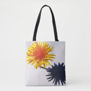 Dandelion and Shadow sta Tote Bag