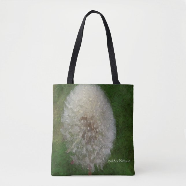 Dandelion Ballerina Tote Bag (Front)