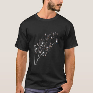 Dandelion Bernese Mountain Flower Floral Bernese d T-Shirt