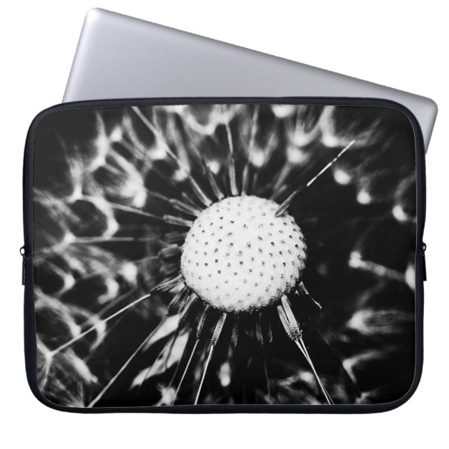 dandelion blacq laptop sleeve (Front)