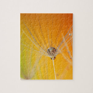 Dandelion Blossoms Flowers Destiny Peace Love Art Jigsaw Puzzle