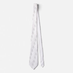 Dandelion Blossoms Vines Romantic Wedding Shower Tie