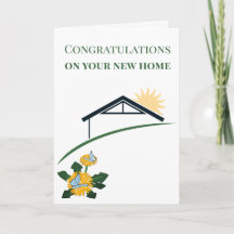 Dandelion Butterflies Congratulations on New Home
