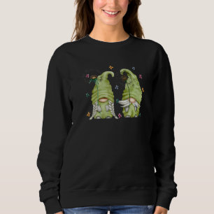 Dandelion Butterfly Pattern For Women Garden Gnom Sweatshirt