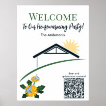Dandelion Butterfly Welcome to Our New Home Party