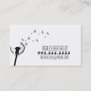 Dandelion Calling Card