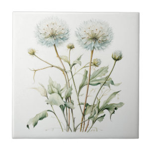 Dandelion Ceramic Tile