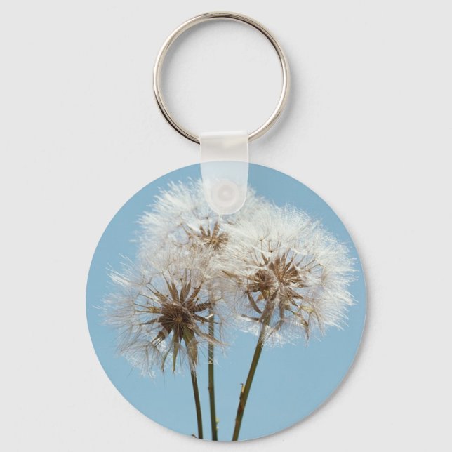 Dandelion Clocks Key Ring (Front)