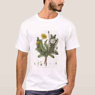 Dandelion (colour engraving) T-Shirt