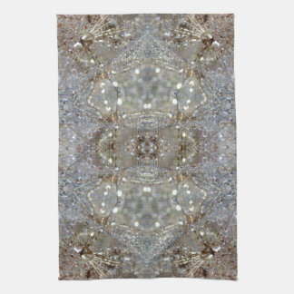 Dandelion Crystal design Tea Towel