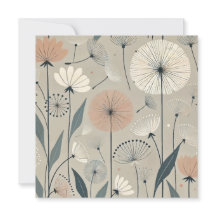 Dandelion Dandies Print Design