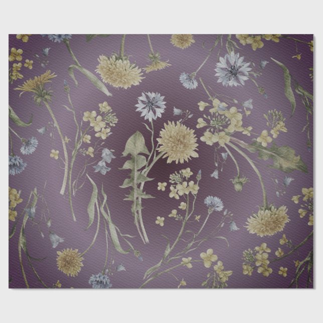 Dandelion Delight Wrapping Paper (Flat)