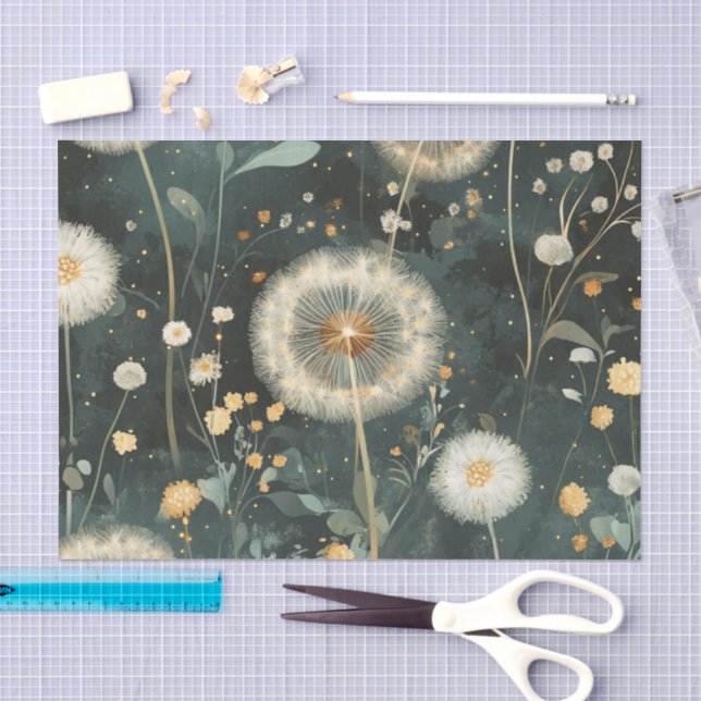 Dandelion Design Series #10 Tissue Paper (Craft)