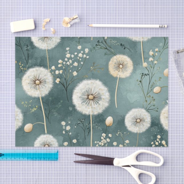 Dandelion Design Series #13 Tissue Paper (Craft)