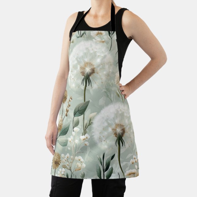 Dandelion Design Series #18 Apron (Insitu)
