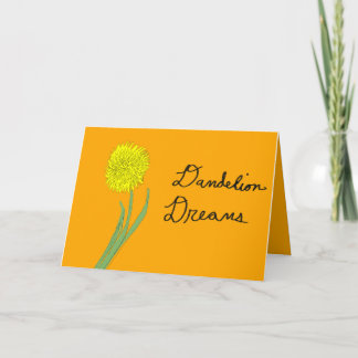 Dandelion Dreams Greeting Card