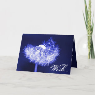 Dandelion Dreams: Inspirational Card