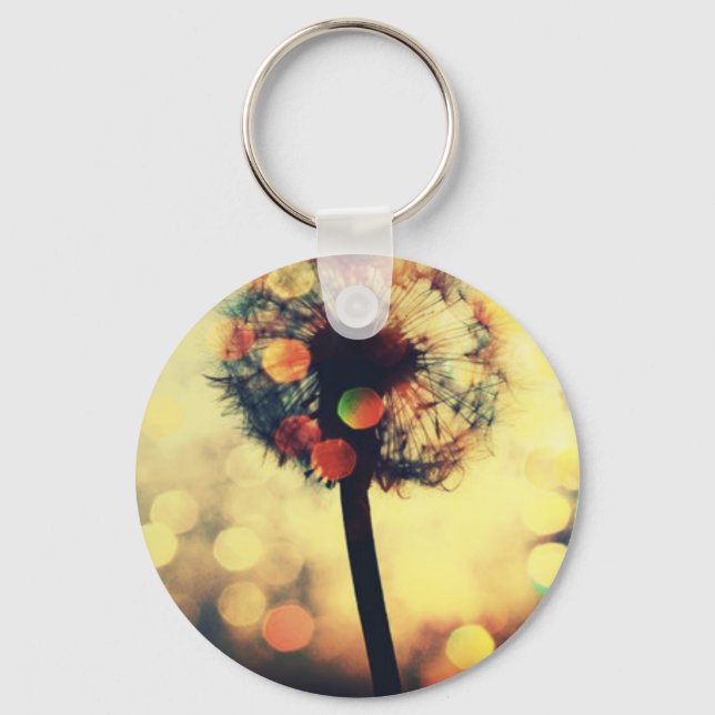 dandelion dreams key ring (Front)