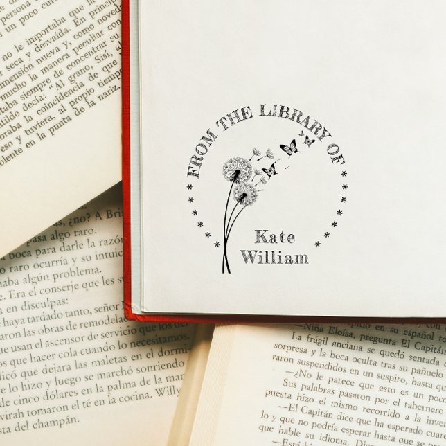 Dandelion floral Book From the library of  stamp  (Creator Uploaded)