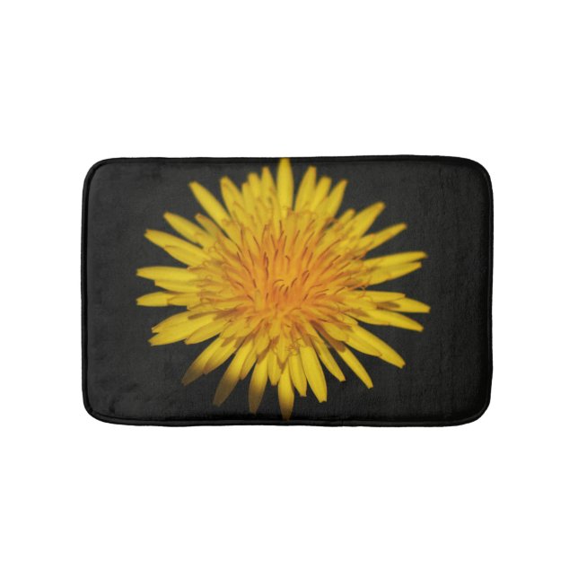Dandelion Flower bmcna Bath Mat (Front)