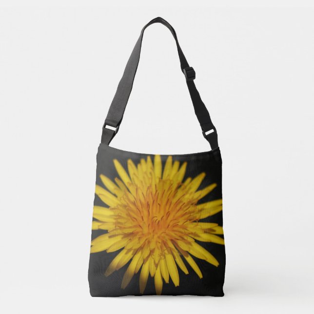 Dandelion Flower cbbcnm Crossbody Bag (Front)