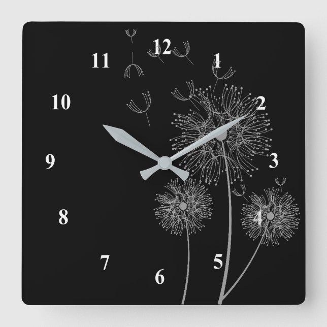 Dandelion  flower clock (Front)