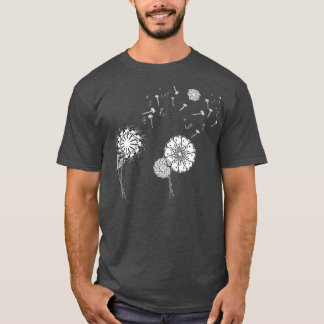 Dandelion Flower Image Arabic Calligraphy T-Shirt