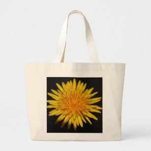 Dandelion Flower jtcnm Large Tote Bag