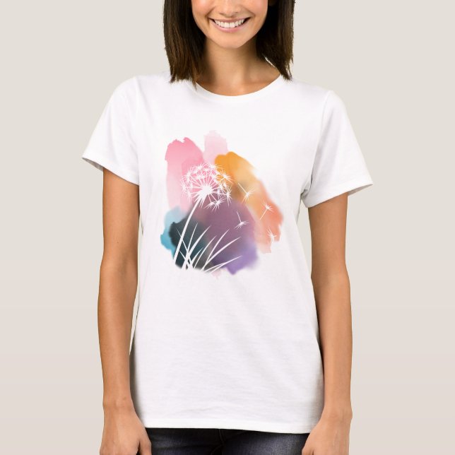 Dandelion Flower T-Shirt (Front)