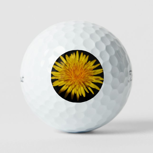 Dandelion Flower tpv1 gbcna Golf Balls (Front)