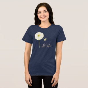 Dandelion Flower Tri-Blend Shirt
