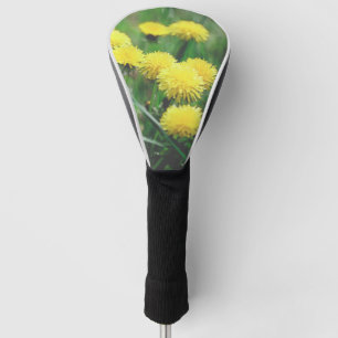 Dandelion Flowers Dandelions Yellow Green Golf Head Cover