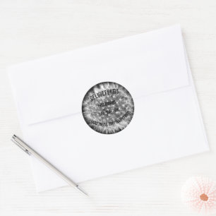 Dandelion Fuzz Classic Round Sticker