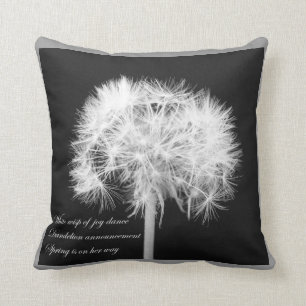 Dandelion Haiku American MoJo Pillow