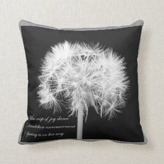 Dandelion Haiku American MoJo Pillow