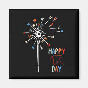 Dandelion Happy Pi Day Math Symbols Teacher Studen Magnet