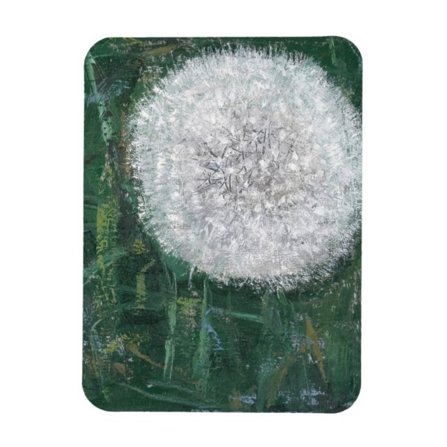 Dandelion Head 2008 Magnet (Vertical)