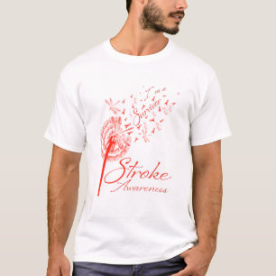 Dandelion I'm A Survivor Stroke Awareness Flower T-Shirt