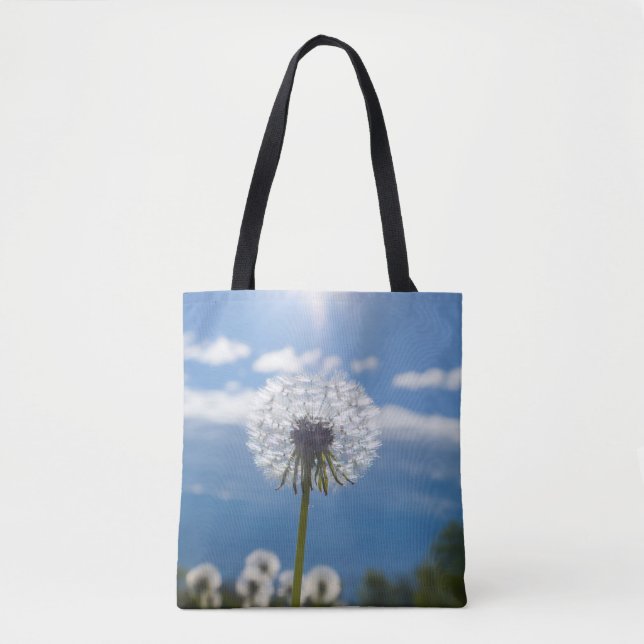 Dandelion In The Light Tote Bag (Front)