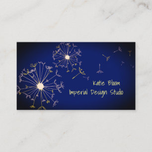 Dandelion In the Wind Business Card