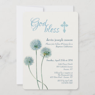 Dandelion  invitation