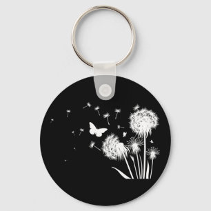 Dandelion Key Ring