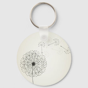 Dandelion Key Ring