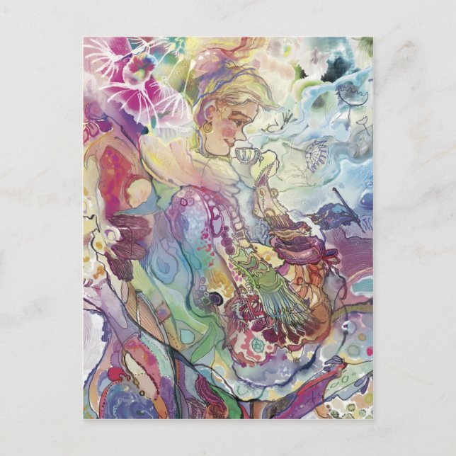 Dandelion letter~~~ postcard (Front)